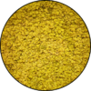 Rendiermos Schilderij beige Rond