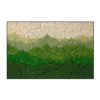 Rendiermos Schilderij Mountain Views Rechthoek 1