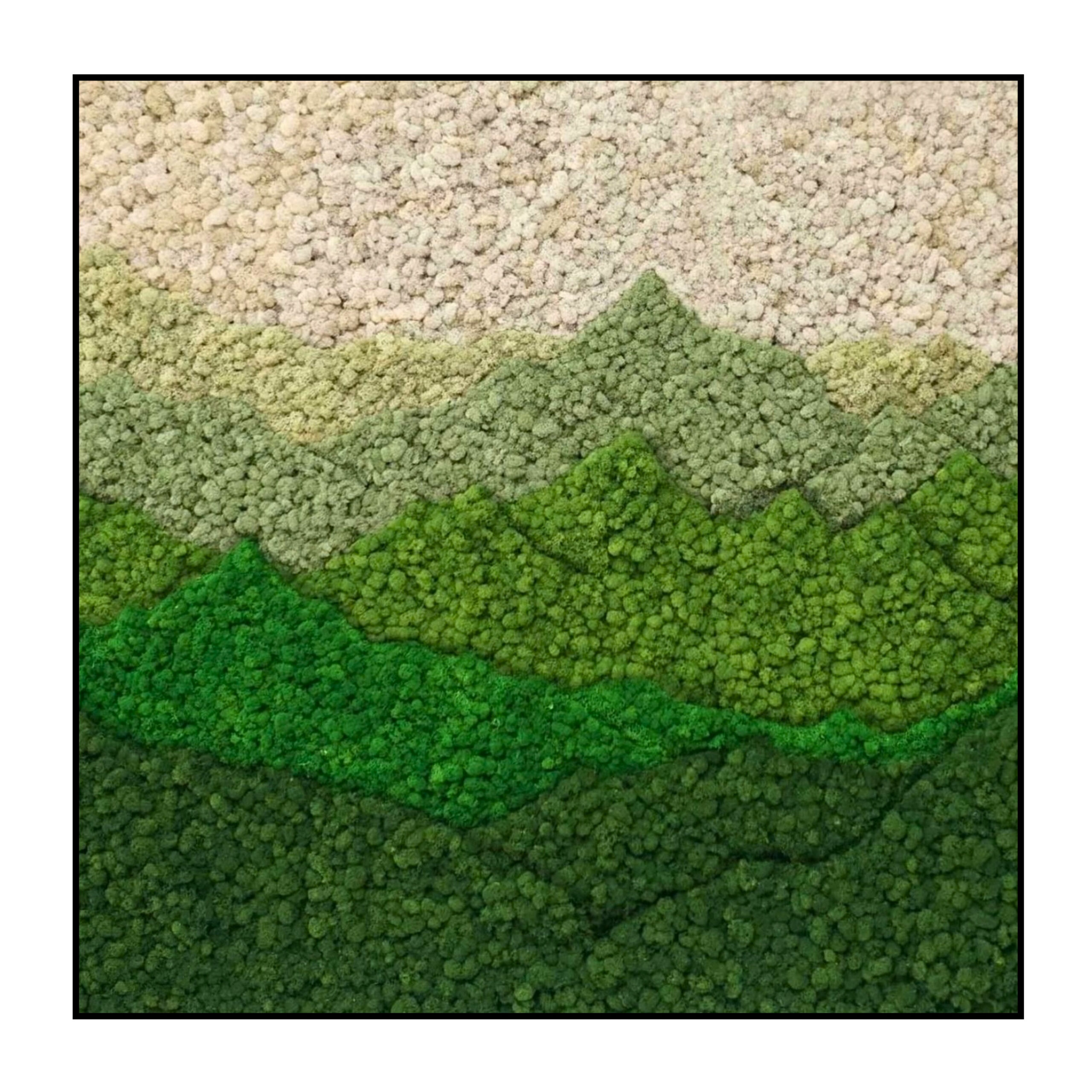 Rendiermos Schilderij - Mountain Views - Vierkant (1) Rendiermos Schilderij Mountain Views Vierkant 1 scaled