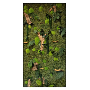Jungle Schilderij - Amazon Green - Panorama