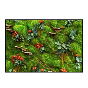 Jungle Schilderij Japanese Hillside Rechthoek 1