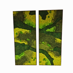 Verzendkosten 13 Mos Schilderij Green Landscape 2 Luik