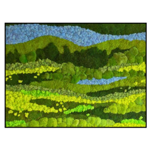 Mos Schilderij Meadow Madness Rechthoek 1