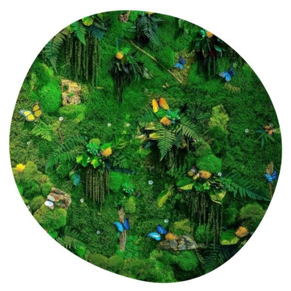 Jungleschilderij Organisch - Delicate Balance 7 Jungleschilderij Organisch Delicate Balance 1