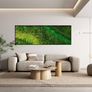 Mosschilderij Organisch 22 Mosschilderijen Strip