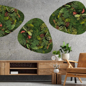 Mosschilderij Organisch 23 Mosschilderijen Organisch