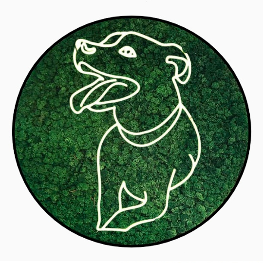 Mos schilderij Neon - Labrador 7 Mos schilderij Neon Animal 1