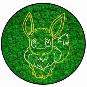 Mosschilderij Neon - Pokemon 10 Mosschilderij Neon Pokemon 3