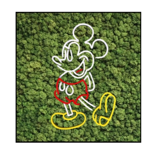 Rendiermosschilderij Neon - Disney Mickey 6 Rendiermosschilderij Neon Disney Mickey 1 1