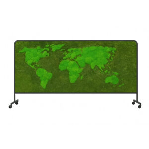 Mobiele Moswand Rounded Design Wide 3