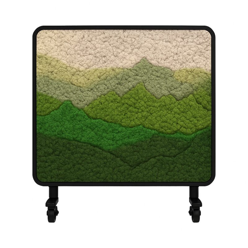 Groene Roomdividers 27 Room Divider Mos Organic Design Square 3 1