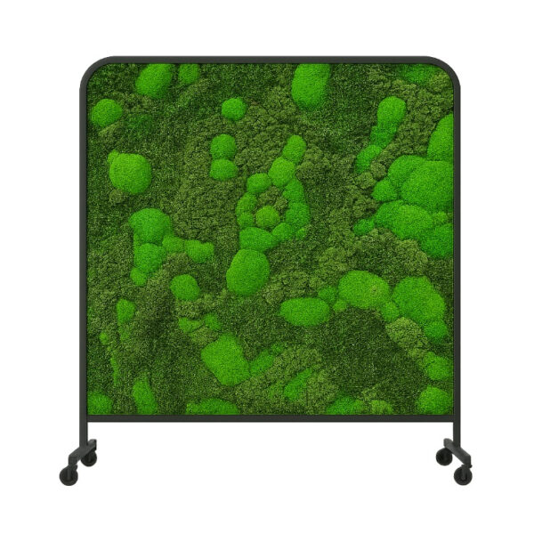 Roomdivider Mos - Rounded Design Square - Dubbelzijdig 6 Room Divider Mos Rounded Design Square 1 1