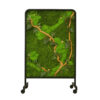 Roomdivider Mos Rounded Design Tall 4